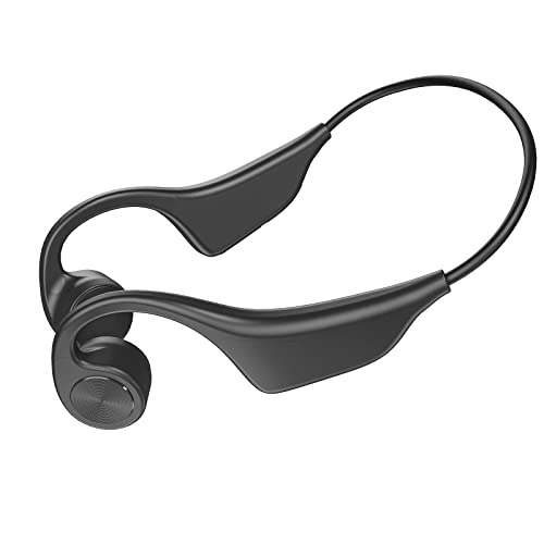 Cuffie Bluetooth 5.1, Auricolari Senza Fili conduzione ossea，Ricarica USB-C, Sicurezza Fit，Microfoni Integrati, Prova di Sudore, per Running