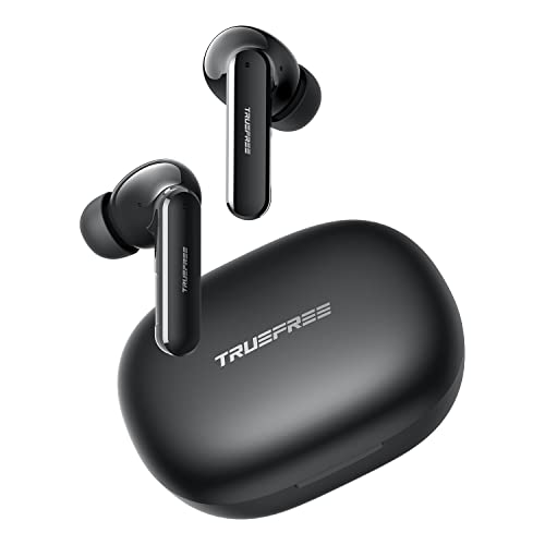 Cuffie bluetooth, Truefree T1 True Wireless Earbuds Auricolari Bluetooth in-ear con 4 microfoni, riduzione del rumore ENC, 30 ore di riproduzione, cuffie wireless per sport, palestra, casa, ufficio