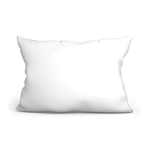 Cuscino trapuntato in microfibra 30x50 cm - cuscino per letto cuscino per dormire cuscino bianco cuscino di riempimento Bianca