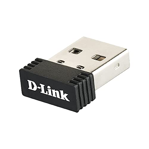 D-Link DWA-121 Adattatore USB, Wireless N 150 Micro, Nero Antracite