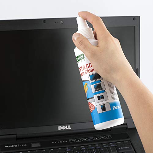 D.RECT Spray per la pulizia schermi | 250ml | per: monitor, TV, LED...