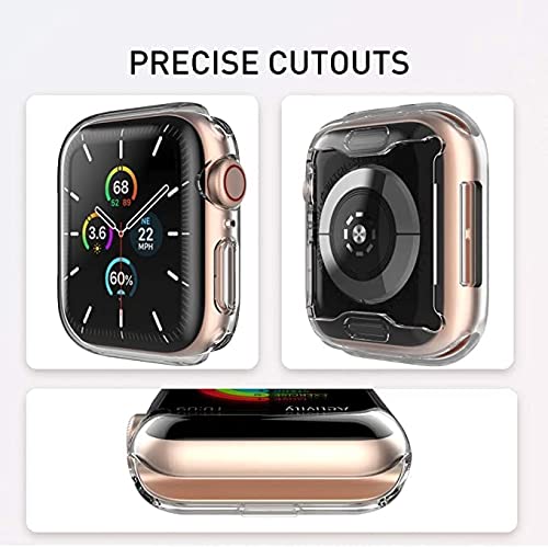 Delidigi [3 pezzi] Cover Apple Watch 41mm, Custodia Protettiva per ...