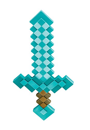 DISGUISE Minecraft - Spada di Diamanti, Riproduzione, in plastica