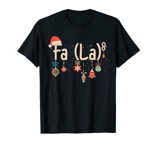 Divertente matematica Babbo Natale FA (LA)8 per insegnante di matematica Natale Maglietta