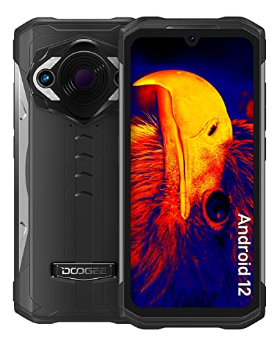 DOOGEE S98 Pro [2022] Rugged Smartphone 8GB+256GB, Android 12 Termica + Fotocamera da 48 MP per Visione Notturna, 6000mAh FHD da 6,3 pollici, Telefono cellulare 4G IP68 NFC GPS Telefono Robusto