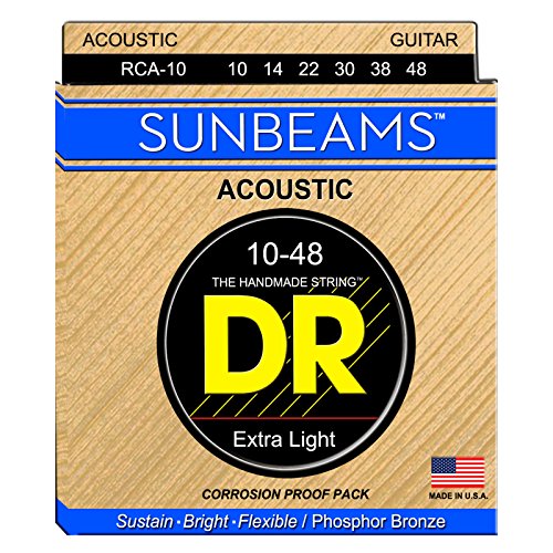DR String RCA-10 Sunbeam Set di corde per chitarra acustica
