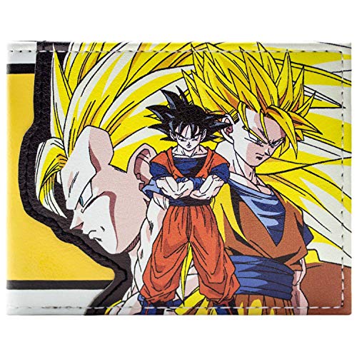 Dragon Ball Z Goku Super Saiyan Portafoglio Giallo