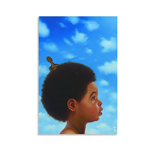 Drake Nothing Was The Same Album Cover Hip Hop Poster su tela, decorazione da parete, camera da letto, palestra, 40 x 60 cm