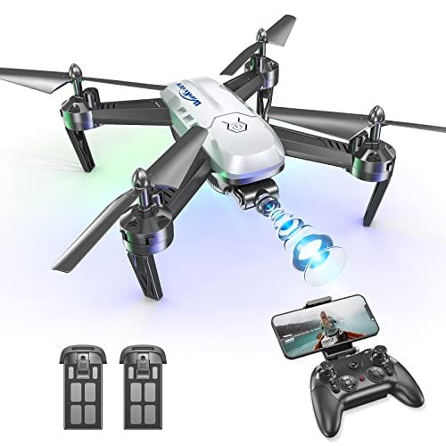 Drone con Telecamera 1080P HD, Wipkviey T6 Droni Professionale per Bambini e Principianti, FPV Telecomandat Quadricotteri, 26 Minuti di Volo (2 Batterie),Giocattolo Regali per Ragazze e Ragazzi