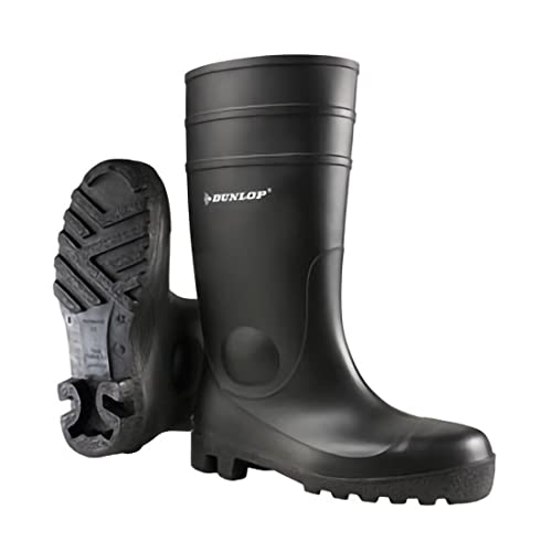 Dunlop Protective Footwear Protomastor Full Safety Unisex adulto Stivali di gomma, Nero 43 EU