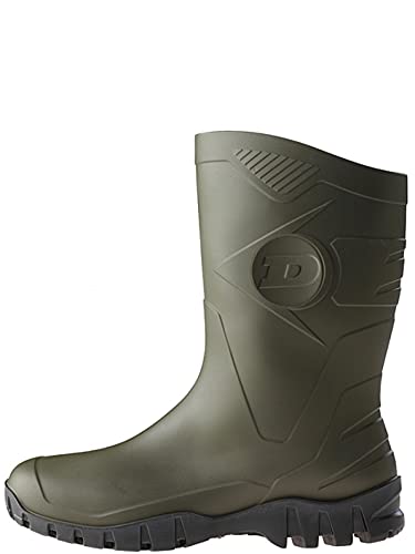 Dunlop Stivali di Gomma da Lavoro Unisex – Adulto, Verde, 40 EU...