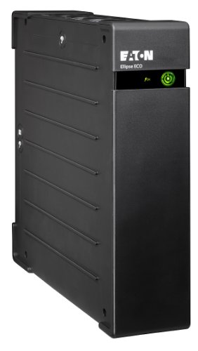Eaton Ellipse ECO 1200 USB DIN - Gruppo di continuità (UPS) 1200 VA con protezione da sovratensioni (8 uscite Schuko)