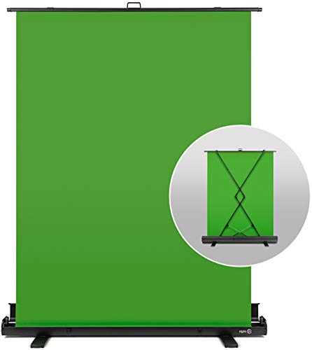 Elgato Green Screen, pannello chroma key retrattile per rimuovere l...