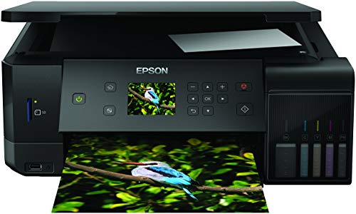 Epson EcoTank ET-7700 Stampante 3-in-1, Stampa Fronte Retro, Copia e Scansione, Connettività Wi-Fi e App, LCD da 6.8 cm