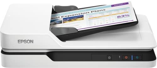 Epson WorkForce DS-1630 Scanner Piano Compatto con software Power P...