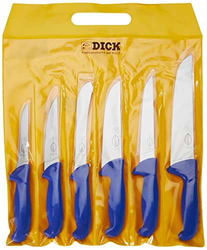 F.DICK Set di coltelli ErgoGrip coltello Francese, scimitarra, colt...