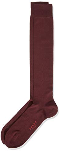 FALKE Tiago- Knee High Socks - Calzini Uomo, Rosso (Barolo 8526), 41-42