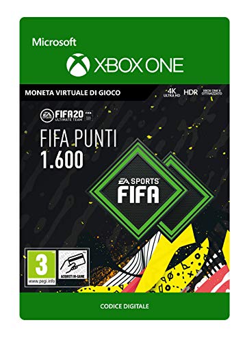 FIFA 20 Ultimate Team - 1600 FIFA Points - Xbox One - Codice downlo...