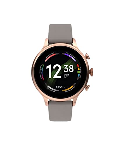 Fossil Smartwatch Gen 6 Connected da Donna con Wear OS by Google, F...