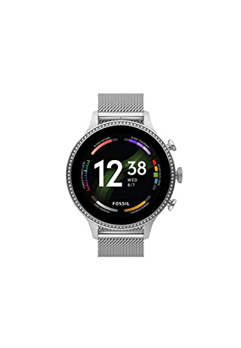 Fossil Smartwatch Gen 6 Connected da Donna con Wear OS by Google, A...
