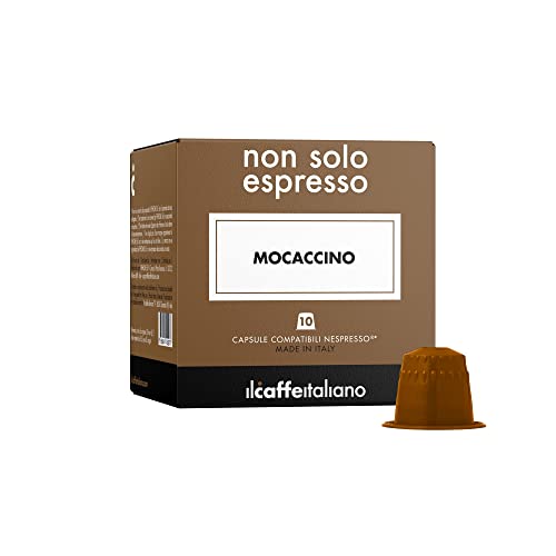 FRHOME - Capsule - Compatibili Con Macchine Da Caffè Nespresso Il Caffè Italiano, Mocaccino, 50 Unità