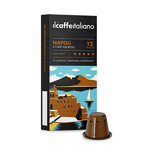 FRHOME Il Caffè Italiano Capsule compatibili con Nespresso , Misce...