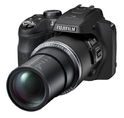 Fujifilm FinePix SL1000 Fotocamera Digitale, 16 Megapixel, Sensore CMOS-BSI, Zoom 50X, Stabilizzatore Meccanico, Nero