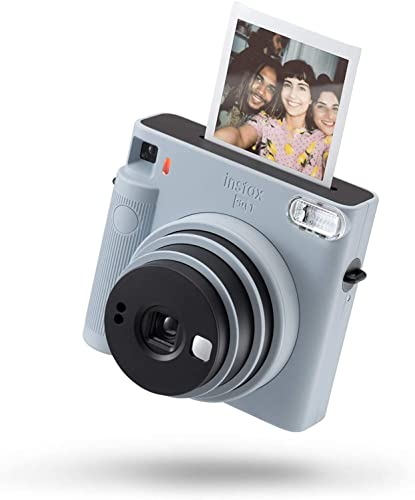 Fujifilm instax SQUARE SQ 1 Glacier Blue | Fotocamera a sviluppo istantaneo | Modalità One-Touch Selfie | Esposizione Automatica | Foto Formato 62x62mm