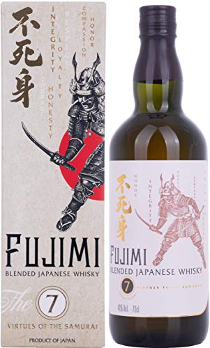 Fujimi The 7 Virtues Blended Japanese Whisky 40% Vol. 0,7l in Giftb...