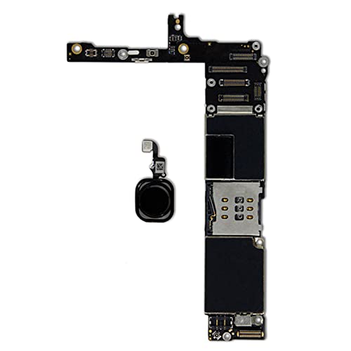 Full Chips 4G LTE Scheda Logica Principale di Rete per iPhone 6 Plus 16GB 64GB 128GB Non ID Bloccato Scheda Madre Sistema iOS(Color:64gb Black)