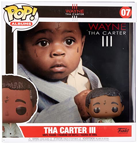 Funko 52932 POP Albums: Lil Wayne-Tha Carter III Collectible Toy, M...