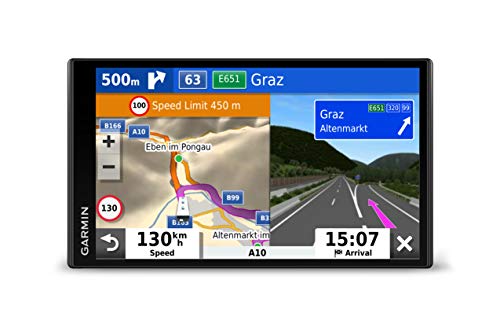 Garmin Camper 780 navigatore 17,6 cm (6.95 ) Touch screen TFT Portatile Nero 239,6 g (Ricondizionato)