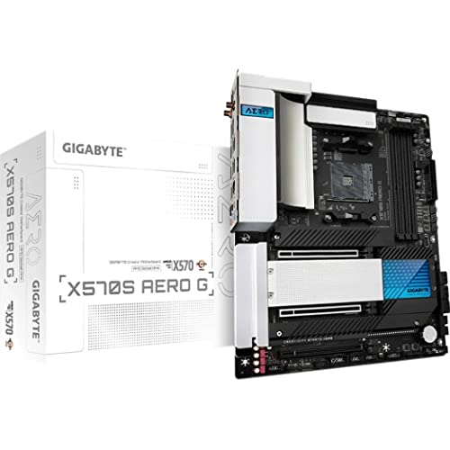 GIGABYTE X570S AERO G (AMD X570S Ryzen 5000 ATX PCIe 4.0 SATA 20Gb s USB 3.2 scheda madre)