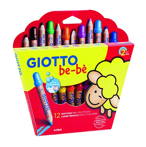 Giotto Be-Bè Astuccio Da 12 Matitoni Colorati Per I Più Piccoli +...
