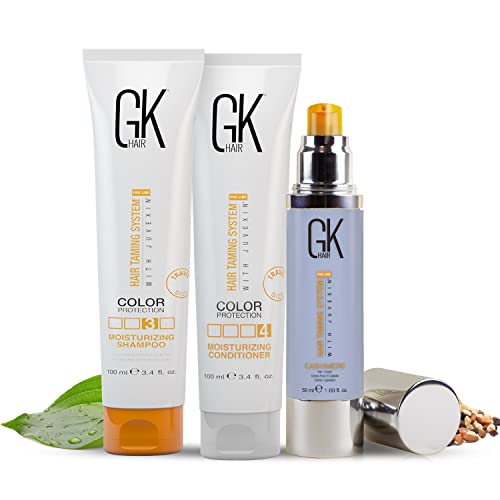 Global Keratin GKhair Shampoo e balsamo per capelli idratante 100ml con Cachemire 50ml per capelli trattati a colori solfato di parabene senza parabeni