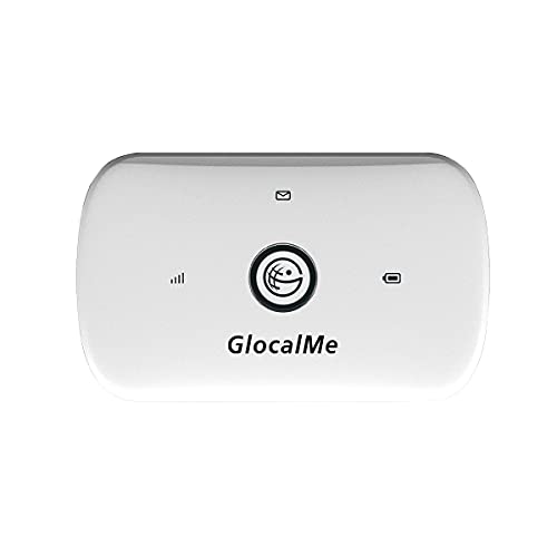 GlocalMe Neos C2 Router Mobile WiFi 4G LTE Modem, Batteria Ricaricabile, Collega fino a 16 dispositivi, Compatibile con Tutte le schede SIM Locali Europee e Asiatiche