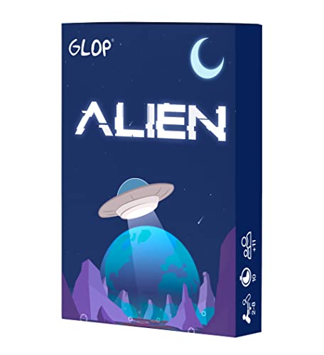 GLOP Alien - Giochi da Tavolo - Giochi da Tavolo Adulti e Famiglie - Bambini Sopra i 10 anni - Carte da Gioco - Giochi di Societa - Gioco da Tavola - Idee Regalo