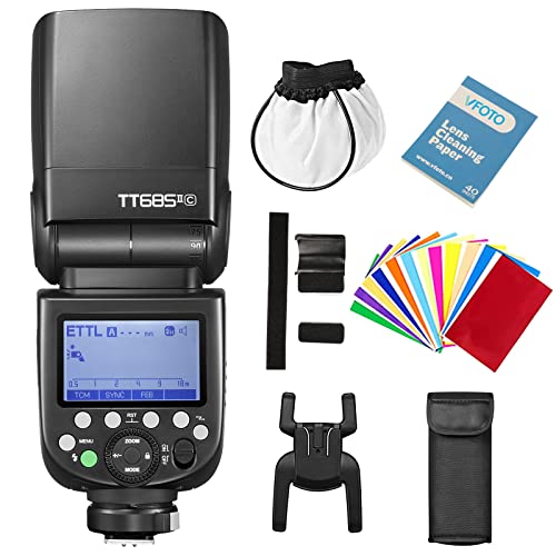 Godox TT685CII TT685II-C Speedlite E-TTL Flash Camera 2,4G HSS High...