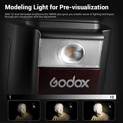 GODOX V860III-C Flash per Fotocamera Canon Flash Speedlite Speedlig...