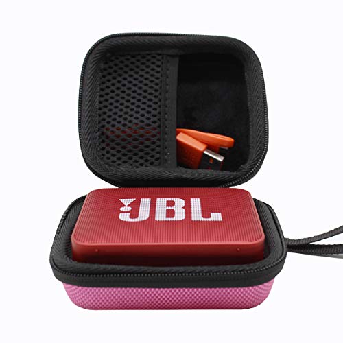 Hard Viaggio Caso scatola Custodia per JBL Go GO2 Diffusore Bluetooth Portatile di ESCOCO, rosa