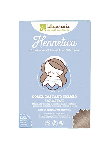 Hennetica - Tinta vegetale castano chiaro 100% naturale