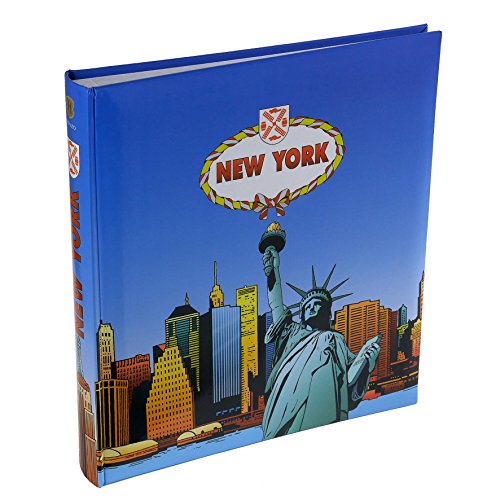 Henzo Album fotografico NEW YORK, colore: Blu