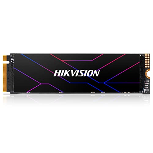 Hikvision G4000 SSD 512 GB M2, PCIe 4.0 NVMe M.2 2280 Unità a Stato Solido Interne, Fino a 7050 MB s 3D NAND SSD Interno da Gioco per PC Desktop, PS5