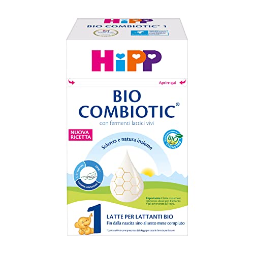 HiPP Combiotic 1 Latte In Polvere Per Lattanti Biologico Sin Dalla Nascita, 600g