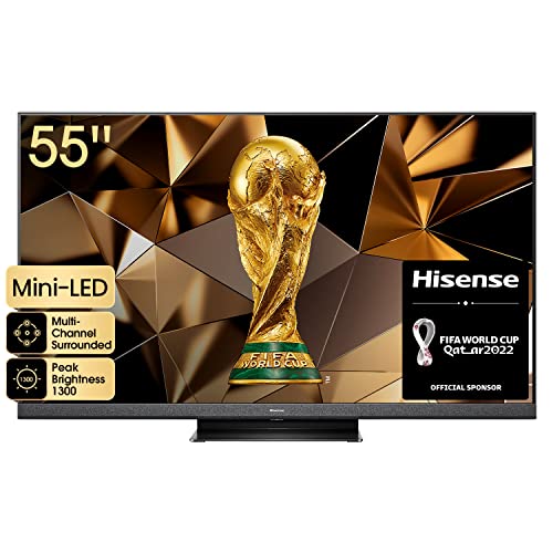 Hisense 55  MINI-LEDUHD 4K 2022 55U81HQ, Smart TV VIDAA 6.0, HDR Do...