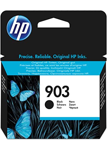HP 903 Nero, T6L99AE, Cartuccia Originale HP, Compatibile con Stamp...