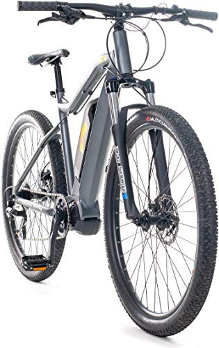 i-Bike MTB Mud PRO 7, Mountain elettrica Unisex Adulto, Grigio, 50 ...
