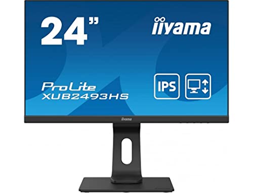 iiyama Prolite XUB2493HS-B4 Monitor PC 61 cm (24 ) 1920 x 1080 Pixel Full HD LED Nero Prolite XUB2493HS-B4, 61 cm (24 ), 1920 x 1080 Pixel, Full HD, LED, 4 ms, Nero