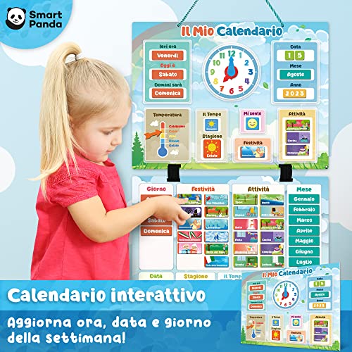 Il Mio Calendario di SmartPanda – Giocattolo Magnetico Educativo ...
