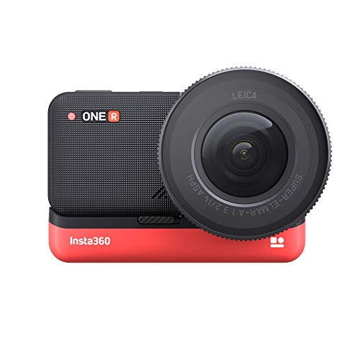 insta360 Fotocamera d Azione VR, Gamma One R, Edizione 1, Sensore 1 , Modulo Obiettivo Leica, Batteria 1190 mAh